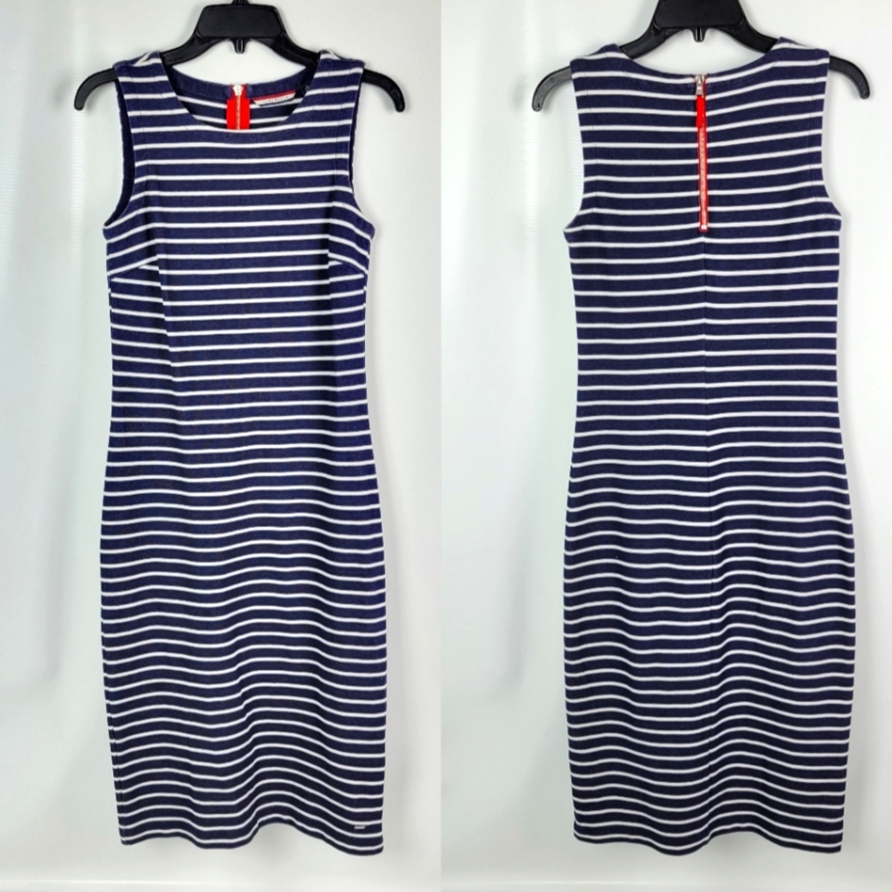Tommy Hilfigure Sleeveless Striped Dress Sz XS